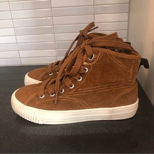 EUC Zara kids high top sneakers